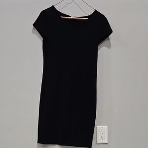 Alice + Olivia Classic Black Mini Dress